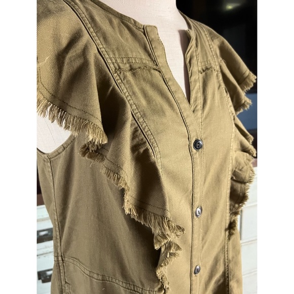 Anthropologie Pilcro Buttondown Tunic Dress S - Picture 5 of 10